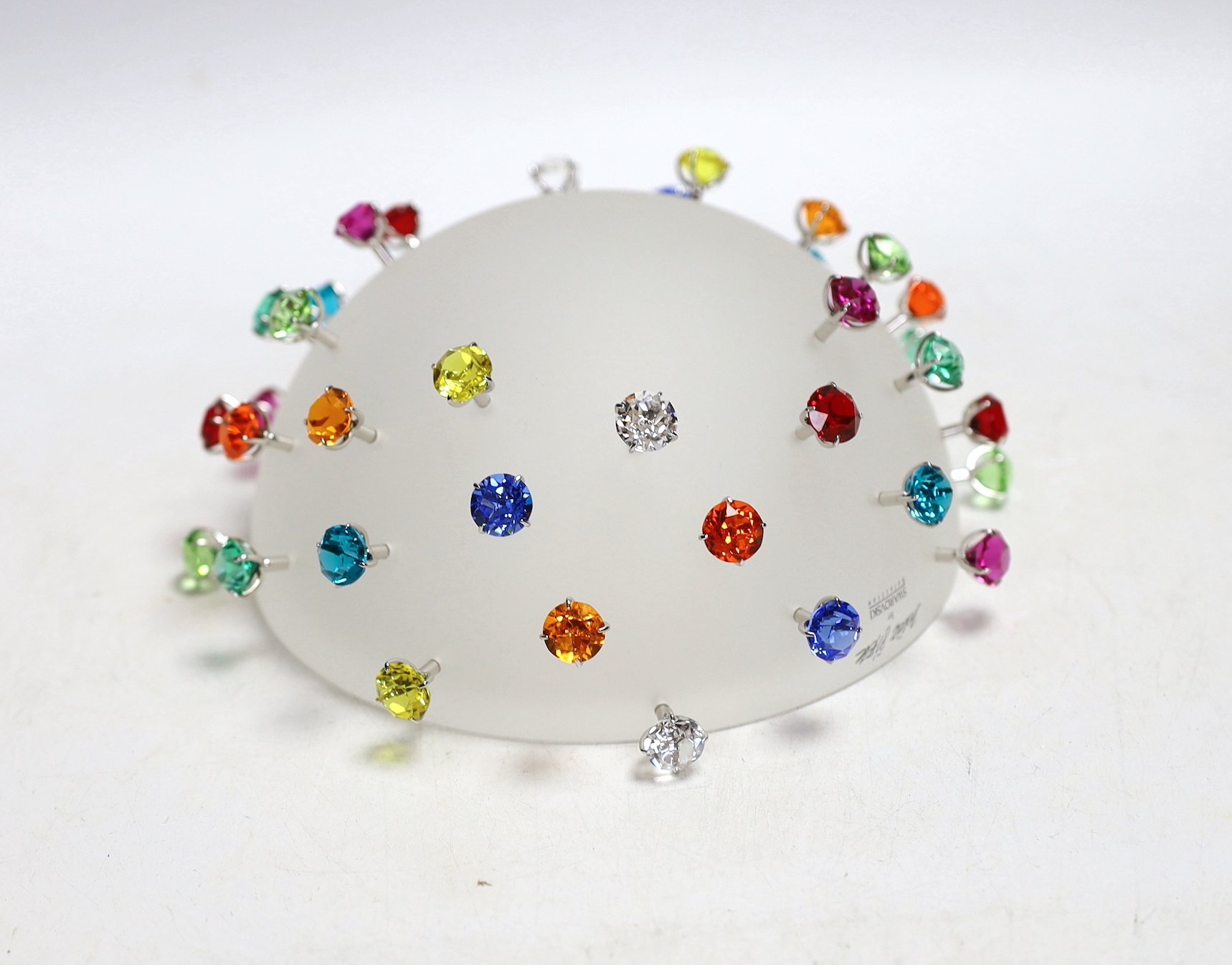 A Swarovski Apollo bowl with original box